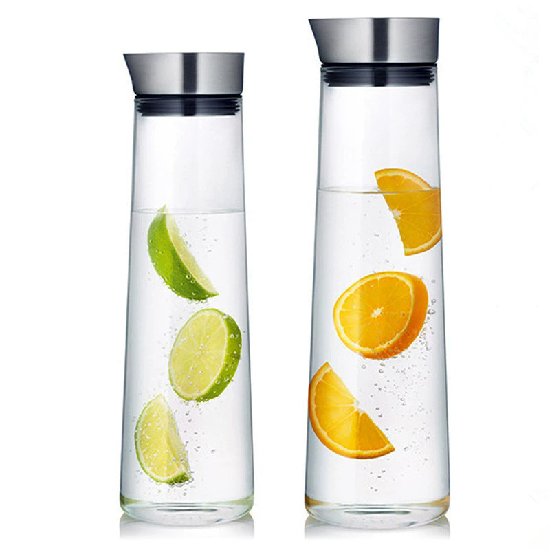 Cold Brew Jar - Bottiglia d'Acqua in Vetro Spesso da