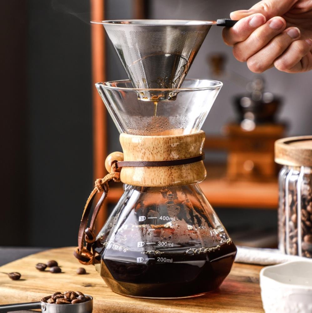 Cold Brew Jar - Caffettiera in vetro con filtro in