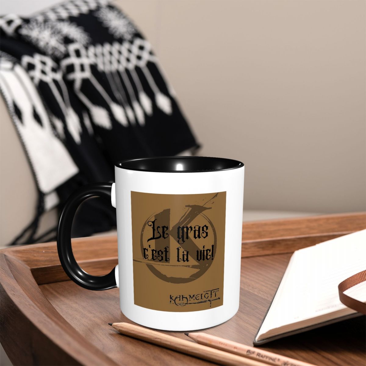Coffee Tea Quotes - Citazione di Kaamelott The Fat! Tazza
