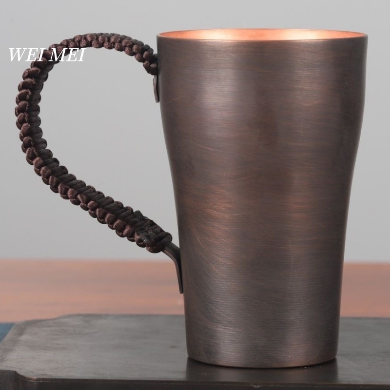 Draw Coffee And Tea - Tazza da Caffè Vintage in Rame