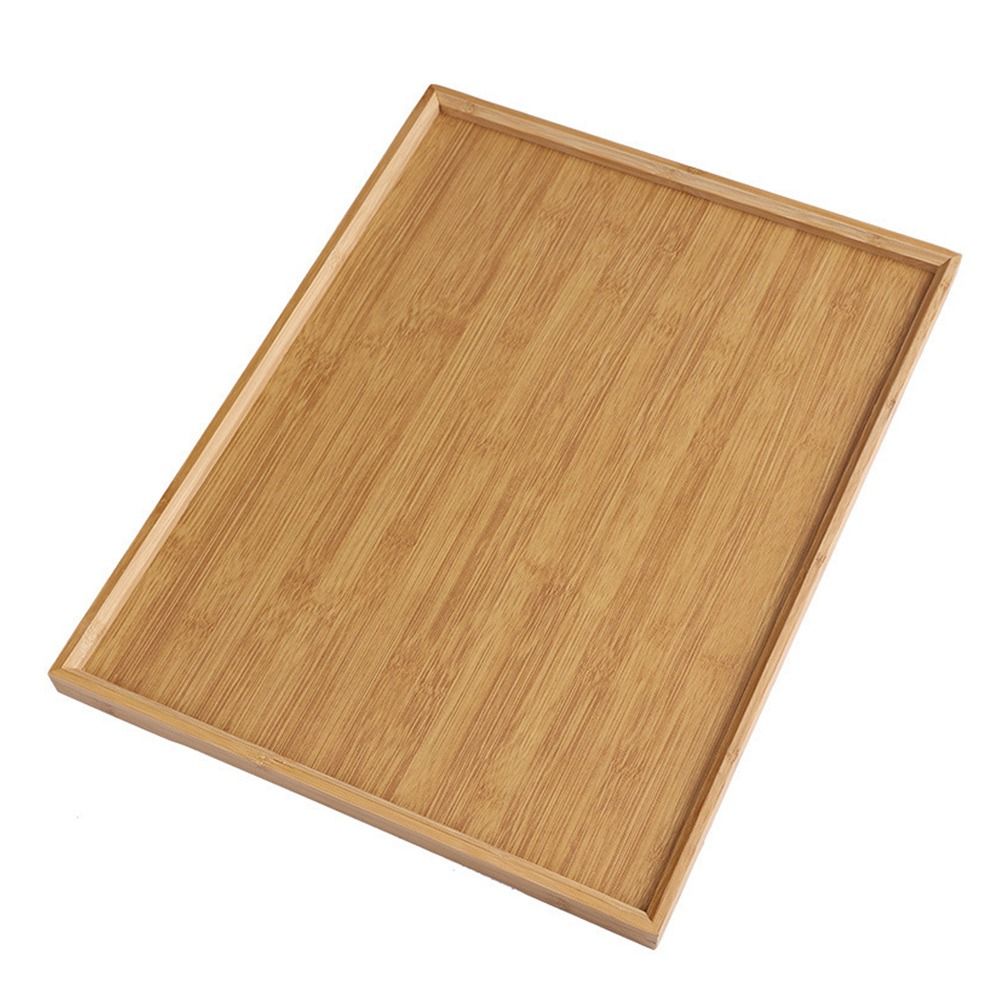 Bamboo Tea Tray - Vassoio Decorativo in Bambù Naturale, Vassoio