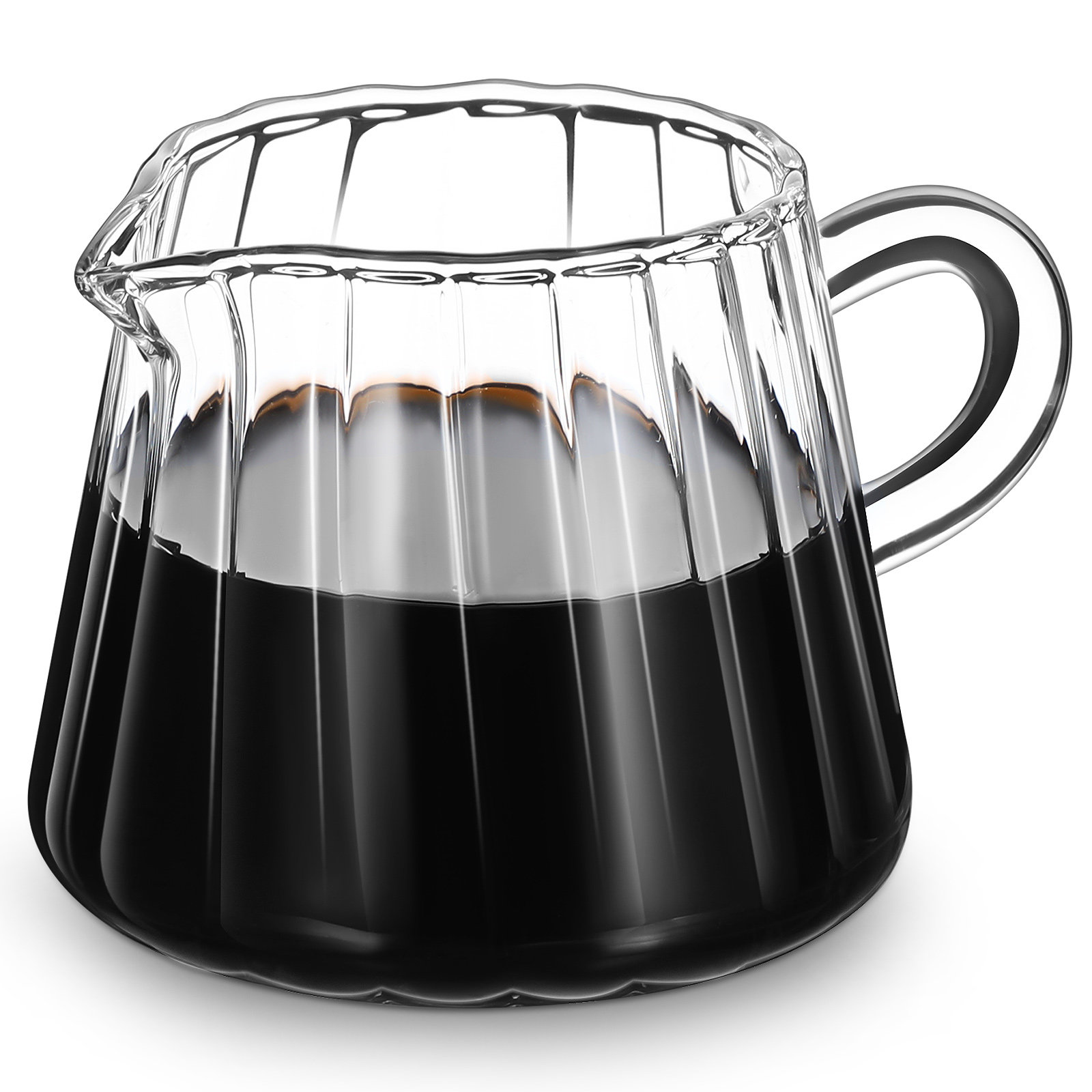 Coffee Tea Creamer - Brocca in Vetro per Crema e