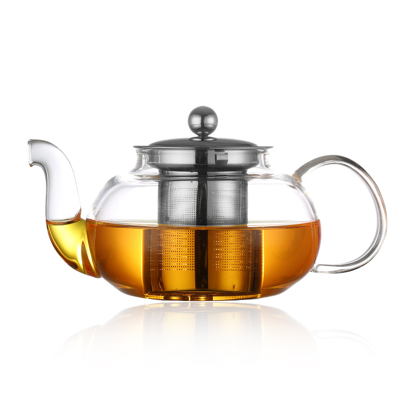 Coffee Tea Games - Teiera in vetro resistente al calore