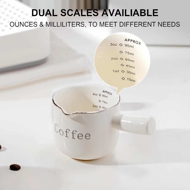 Coffee Tea Creamer - Mini tazza da caffè in ceramica