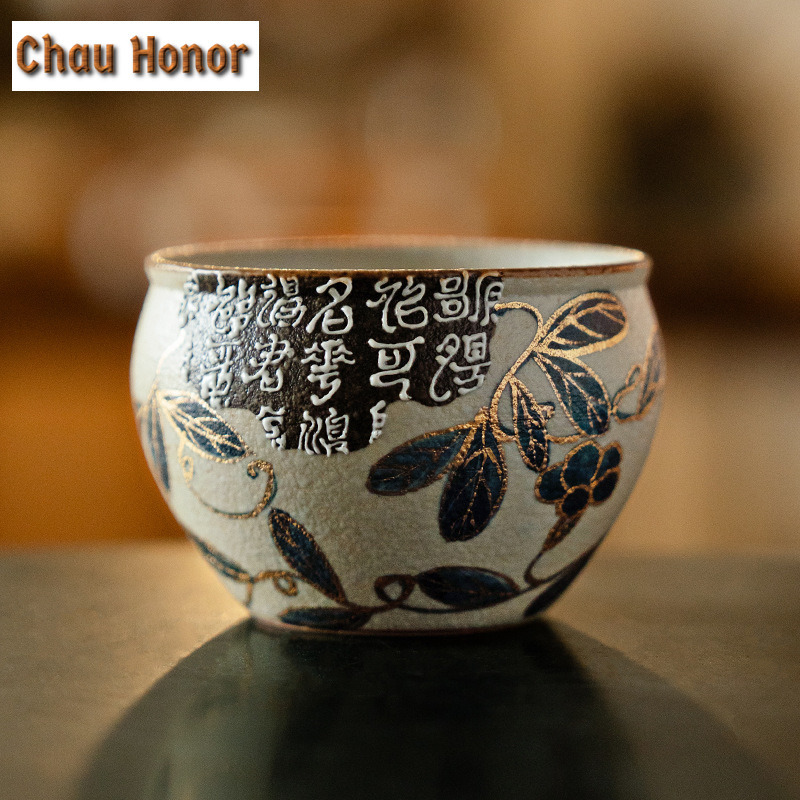 Draw Coffee And Tea - Tazza da tè rossa in selce