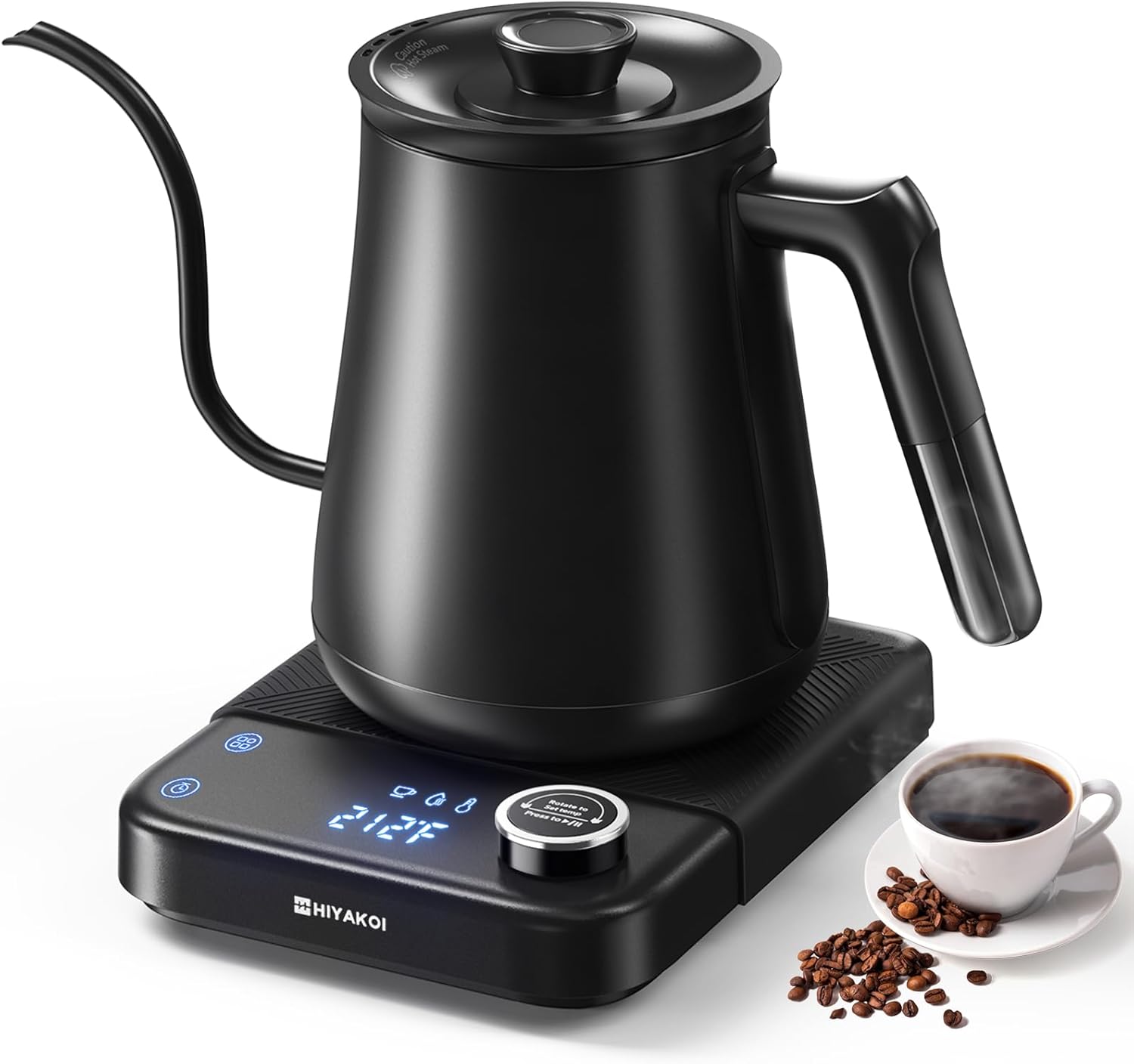 Tea And Coffee Kettle - Bollitore elettrico a collo d'oca con