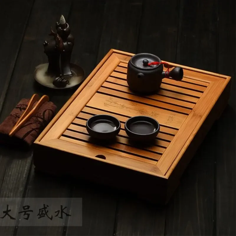 Bamboo Tea Tray - Vassoi da tè in bambù Accessori