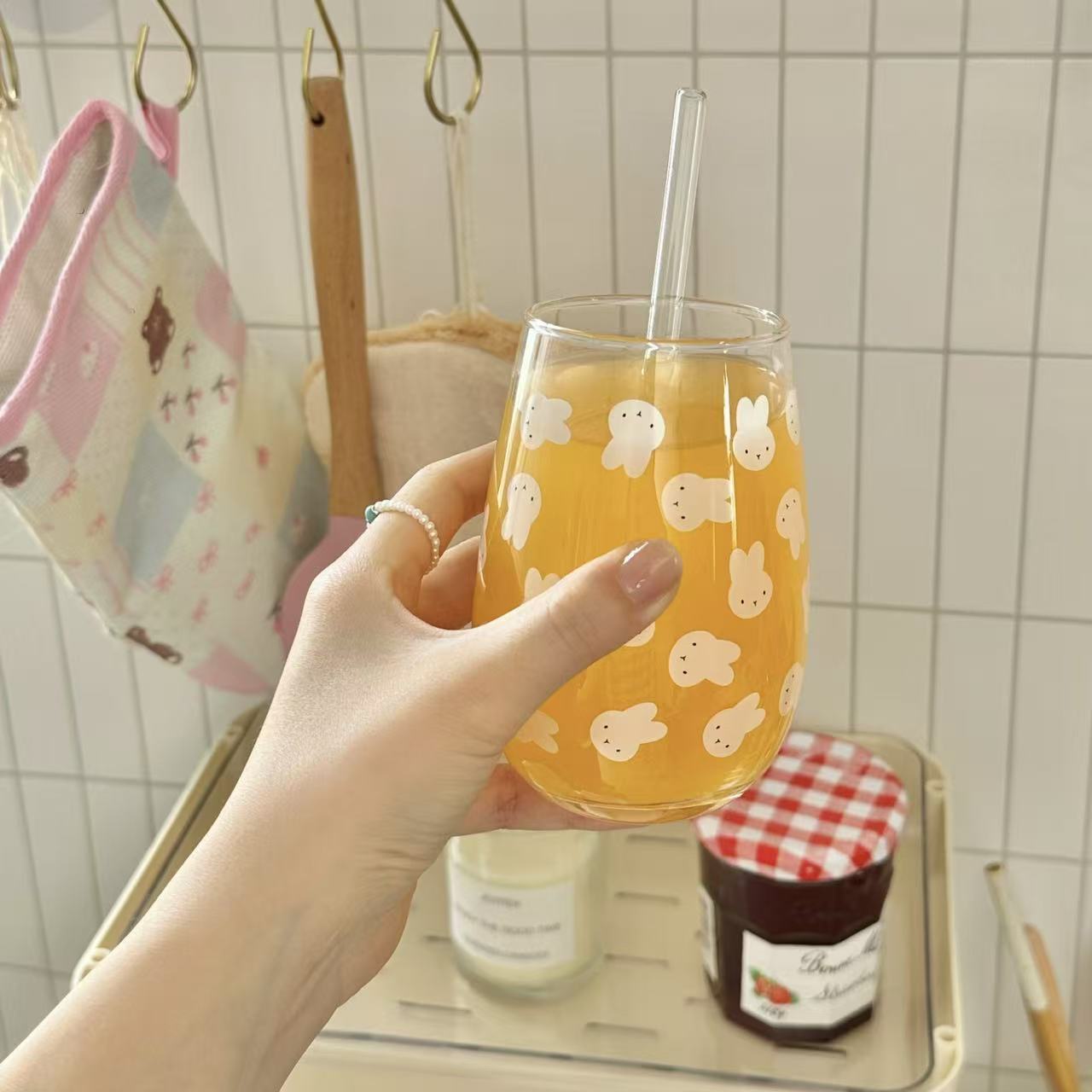 Carino Bicchiere in Vetro con  - Coffee Tea Essentials recensione e prezzo