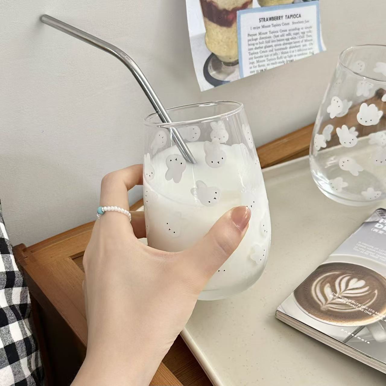 Carino Bicchiere in Vetro con  - Coffee Tea Essentials recensione e prezzo