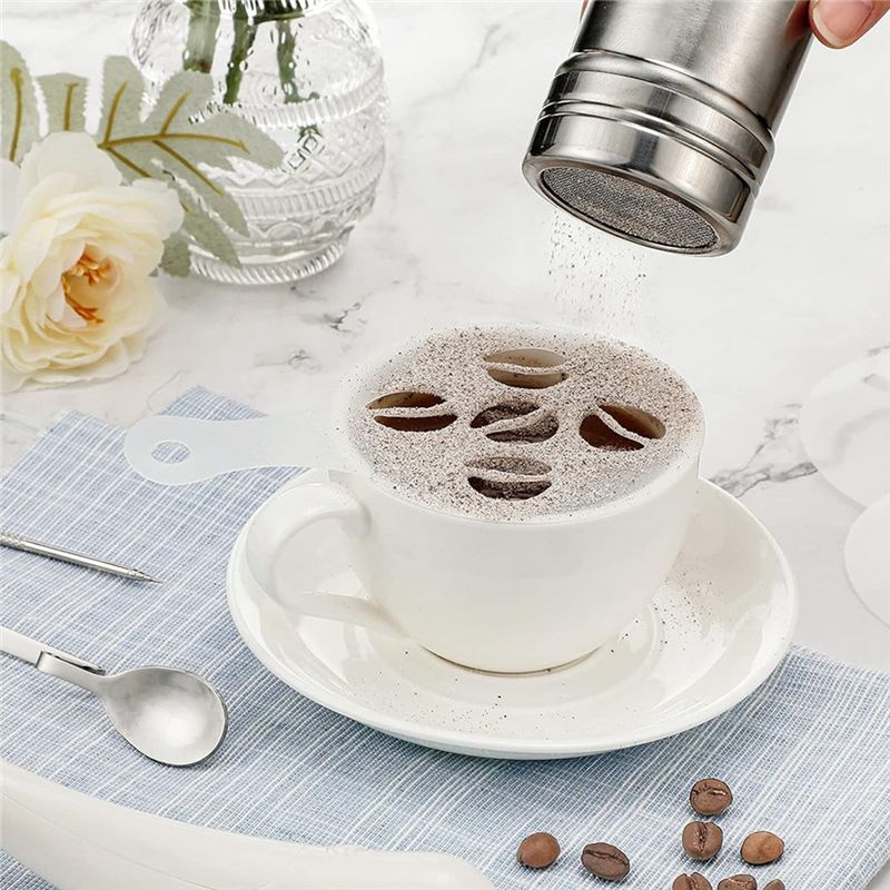 22 Pezzi Stencil Riutilizzabil - Coffee Stencil Art recensione e prezzo
