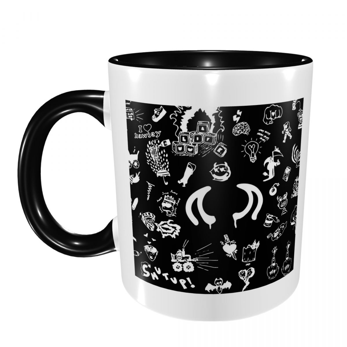 Tazza in Ceramica con Disegni  - Draw Coffee And Tea recensione e prezzo