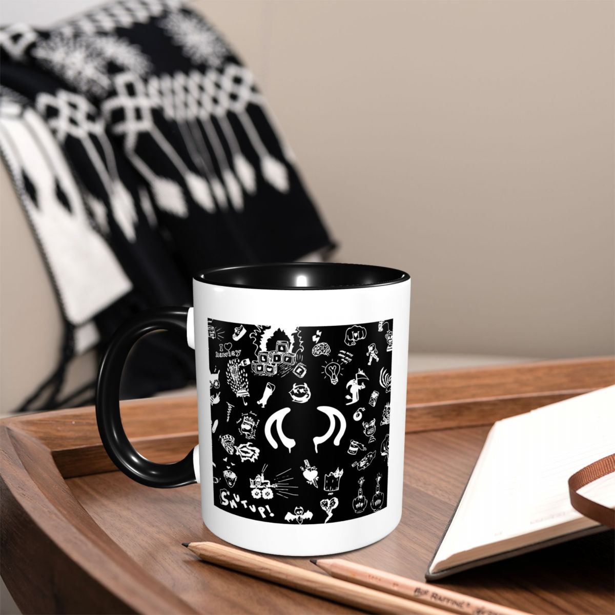 Tazza in Ceramica con Disegni  - Draw Coffee And Tea recensione e prezzo