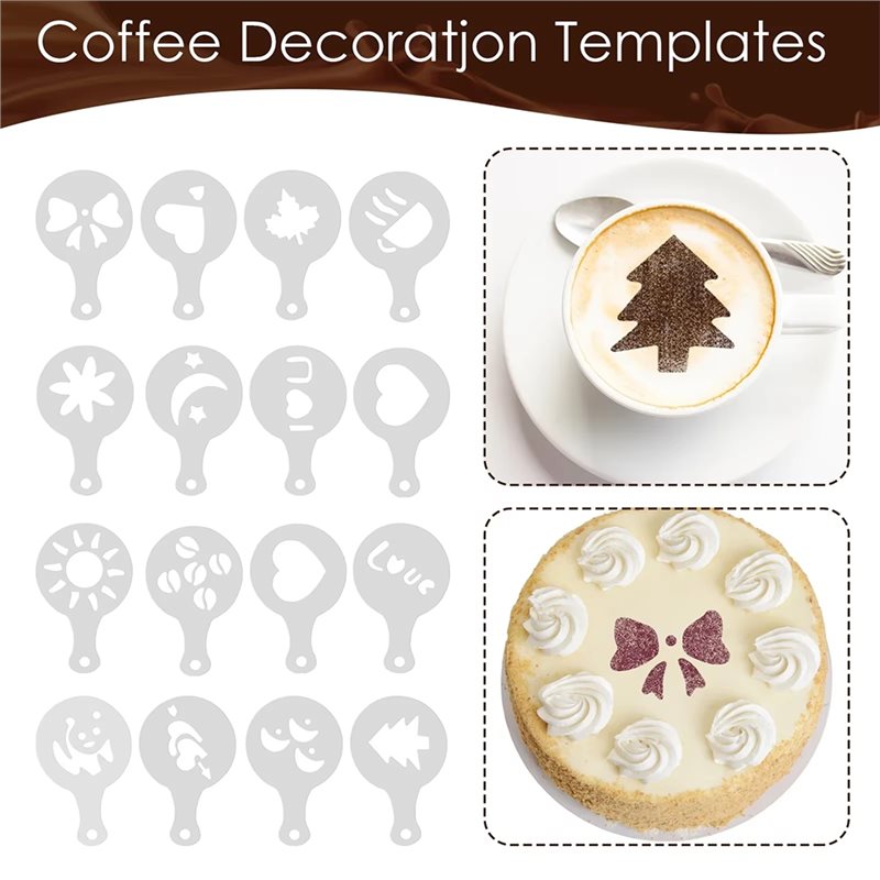 ABMH-Set Versatile per Latte A - Coffee Stencil Art recensione e prezzo