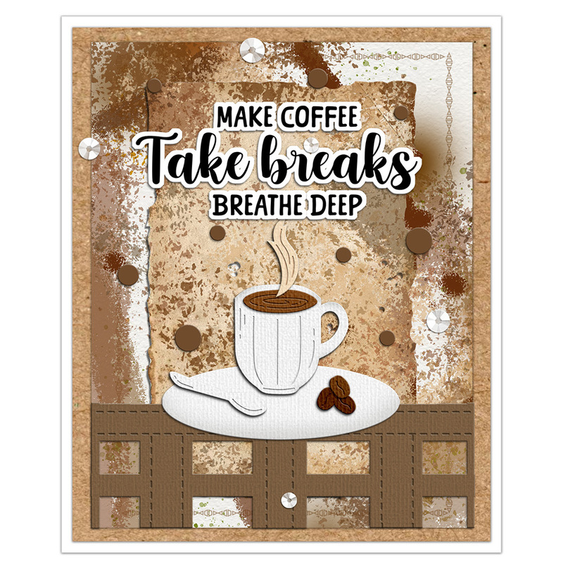 Stampo per taglio in metallo a - Coffee Stencil Art recensione e prezzo