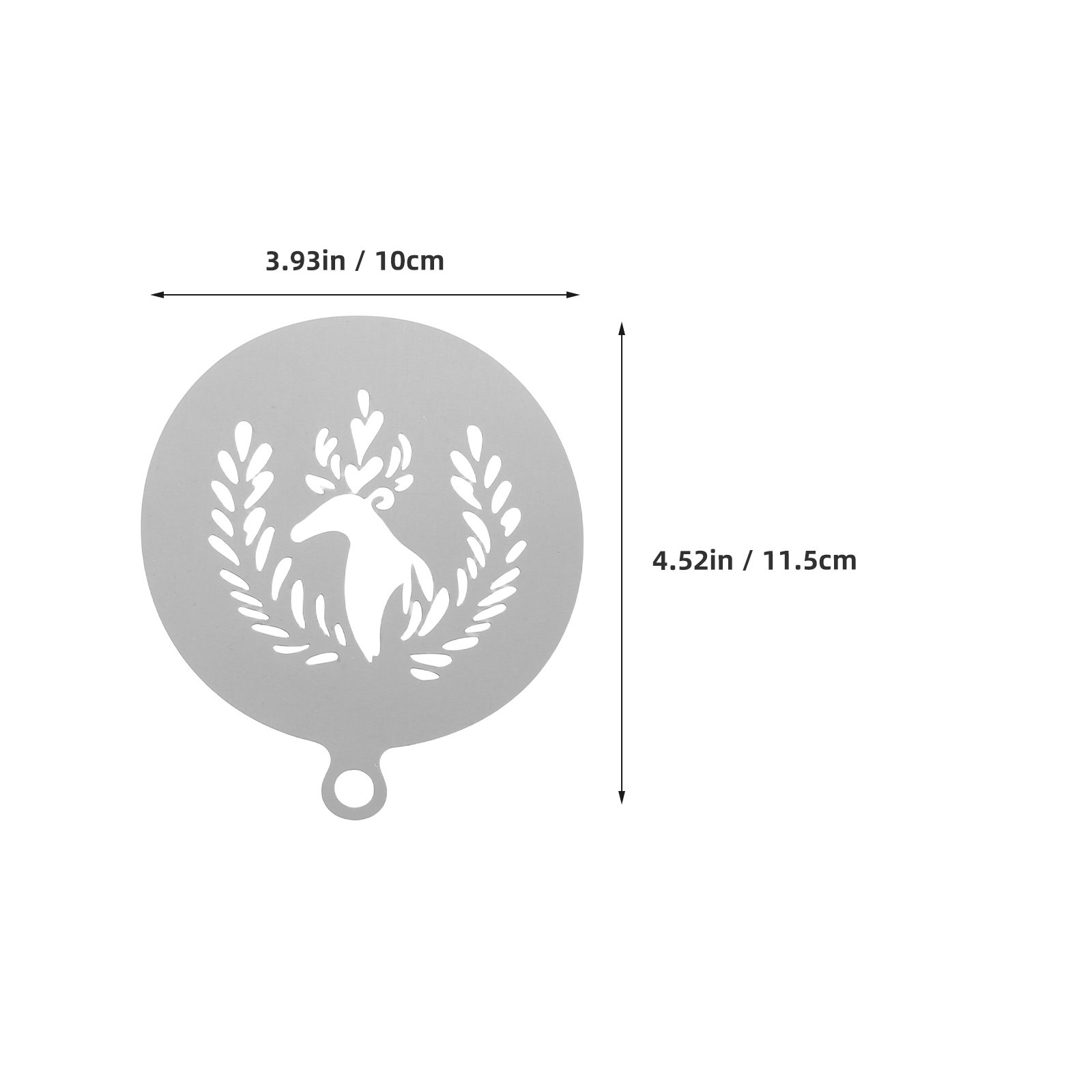 Set di 4 Stencil Premium in Ac - Coffee Stencil Art recensione e prezzo