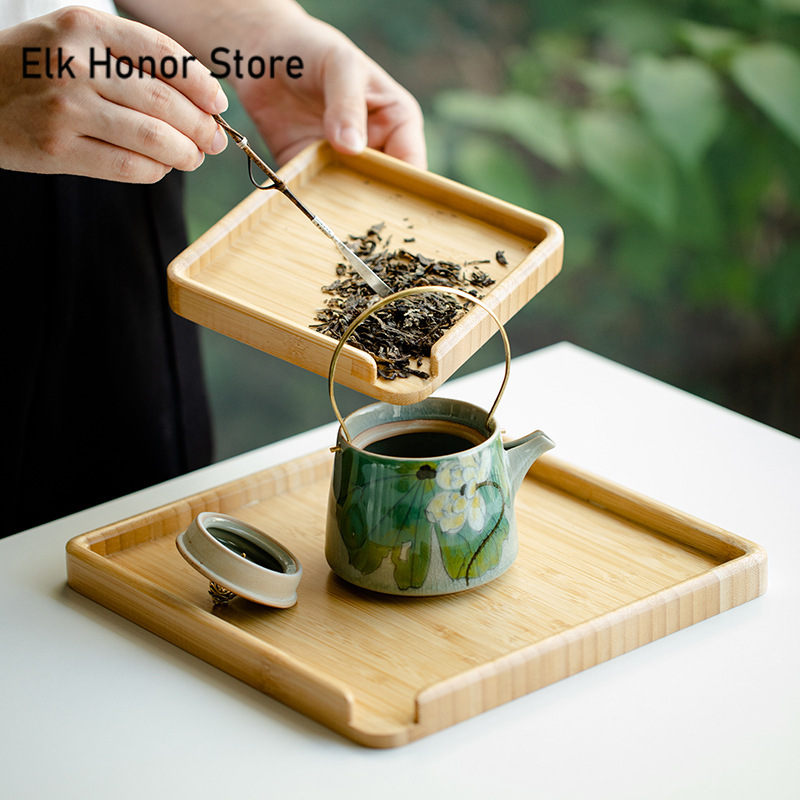 Vassoio per alimenti in bambù  - Bamboo Tea Tray recensione e prezzo
