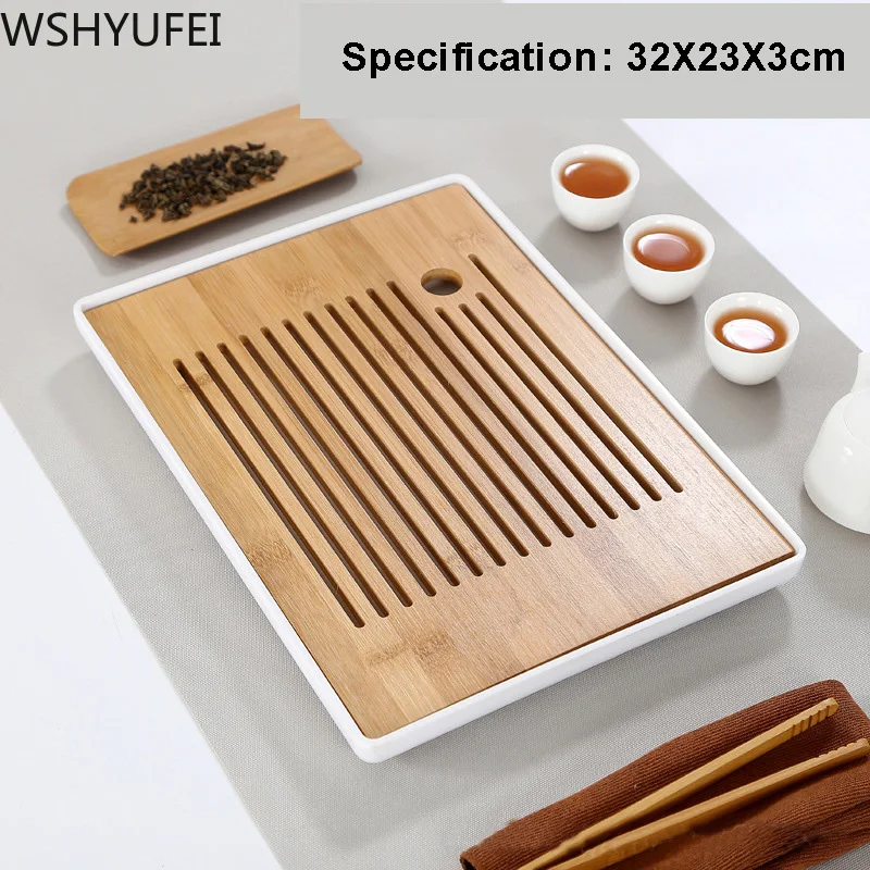 Semplice vassoio da tè secco m - Bamboo Tea Tray recensione e prezzo