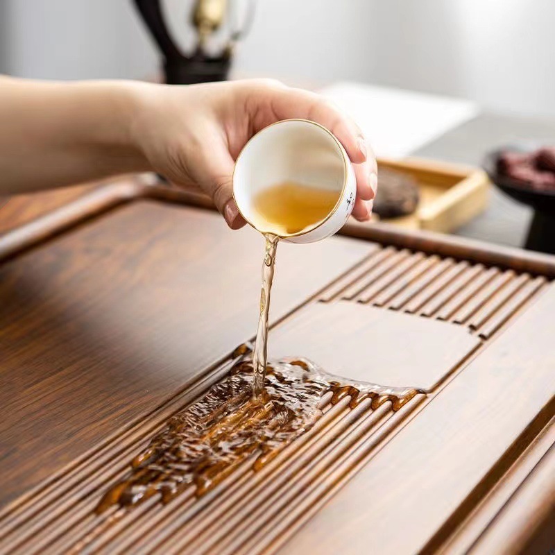 Vassoio da tè grande di alta q - Bamboo Tea Tray recensione e prezzo