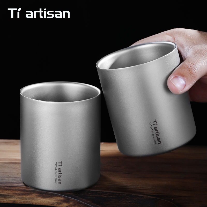 Tazza da caffè in titanio Tiar - Coffee Tea Games recensione e prezzo