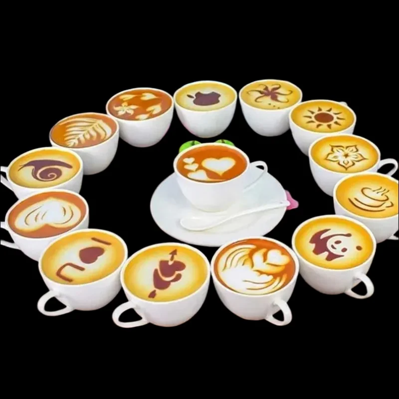 16 Pz/set Stampo per Caffè Lat - Coffee Stencil Art recensione e prezzo