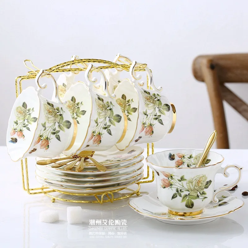Bone China Coffee Set camelia  - Coffee Tea Creamer recensione e prezzo
