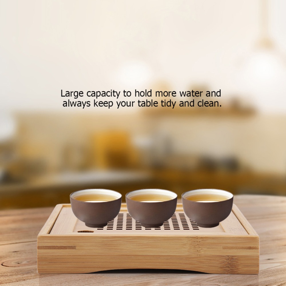 Vassoio da Tè Quadrato in Stil - Bamboo Tea Tray recensione e prezzo