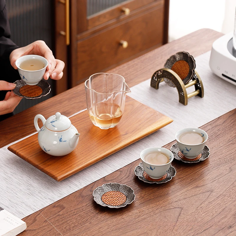 Sottobicchiere cinese in lega  - Bamboo Tea Tray recensione e prezzo