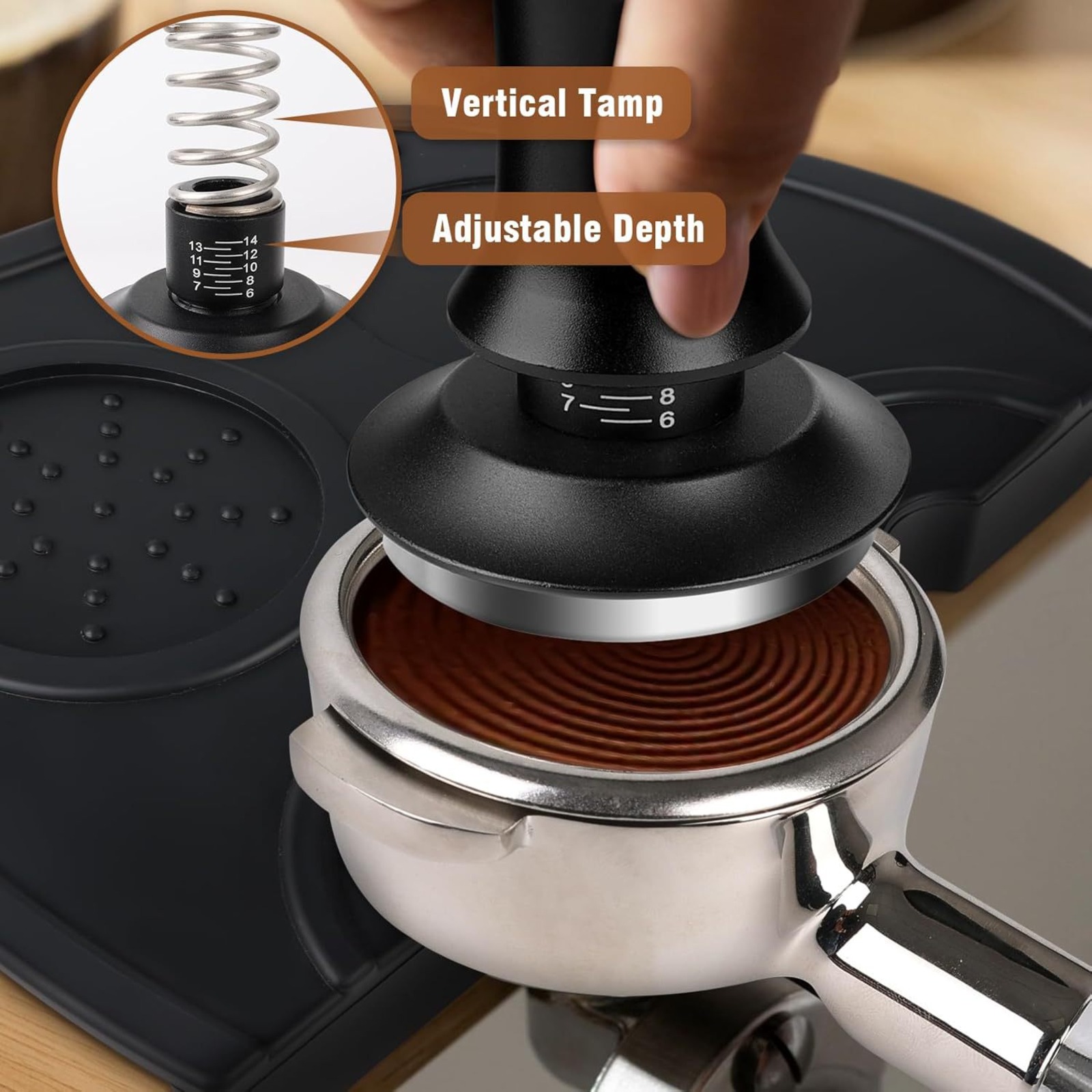 Set Pressino per Caffè da 51mm - Coffee Stencil Art recensione e prezzo