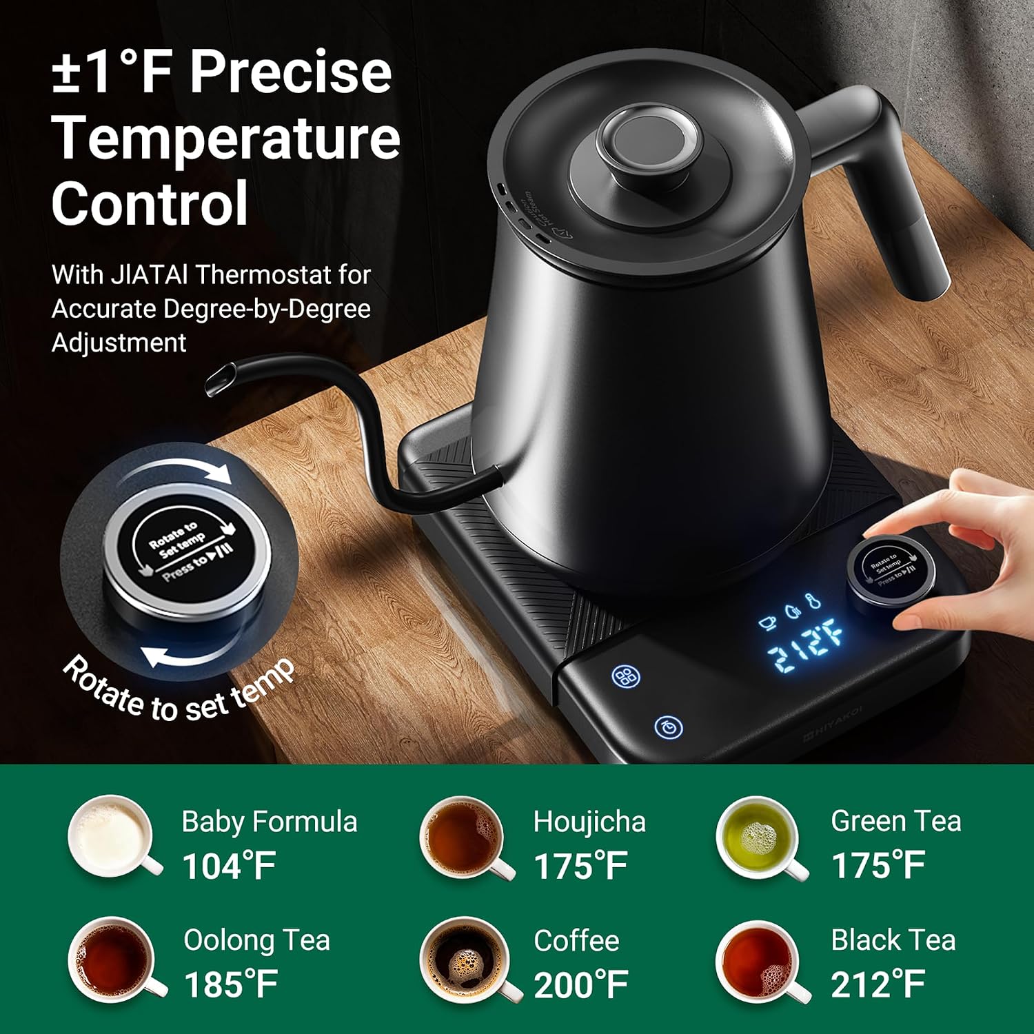 Bollitore elettrico a collo d' - Tea And Coffee Kettle recensione e prezzo