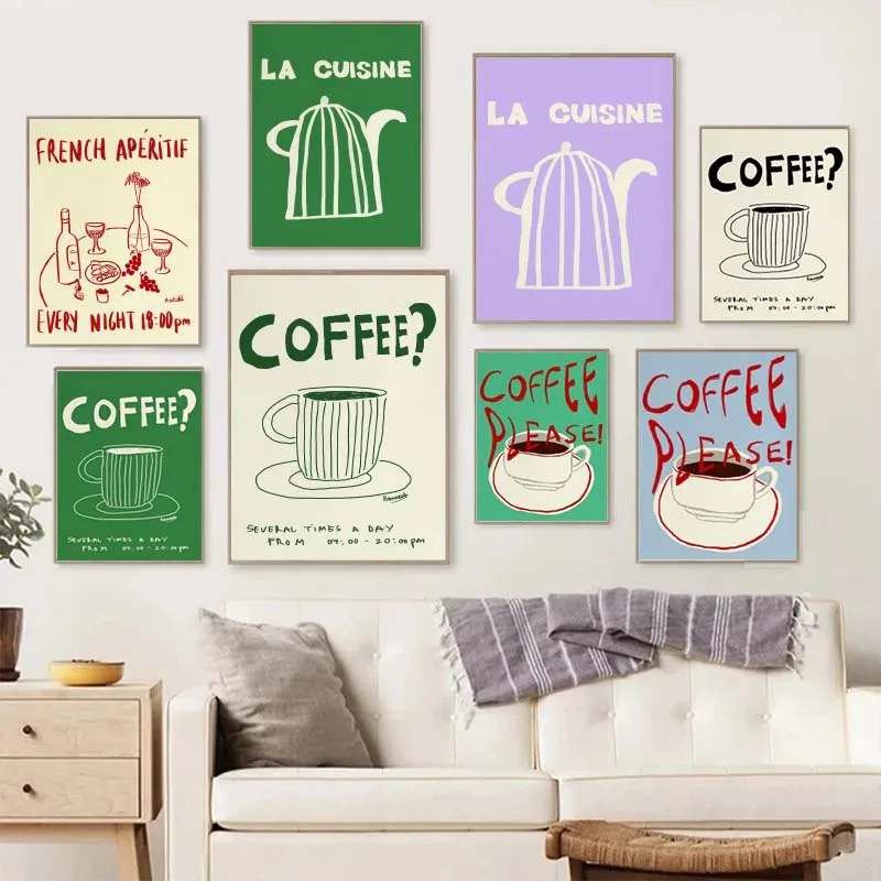 1 stampa artistica decorativa  - Draw Coffee And Tea recensione e prezzo