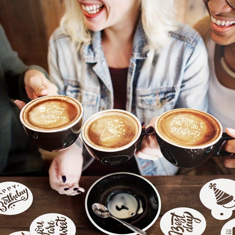 Set di stencil professionali p - Coffee Stencil Art recensione e prezzo