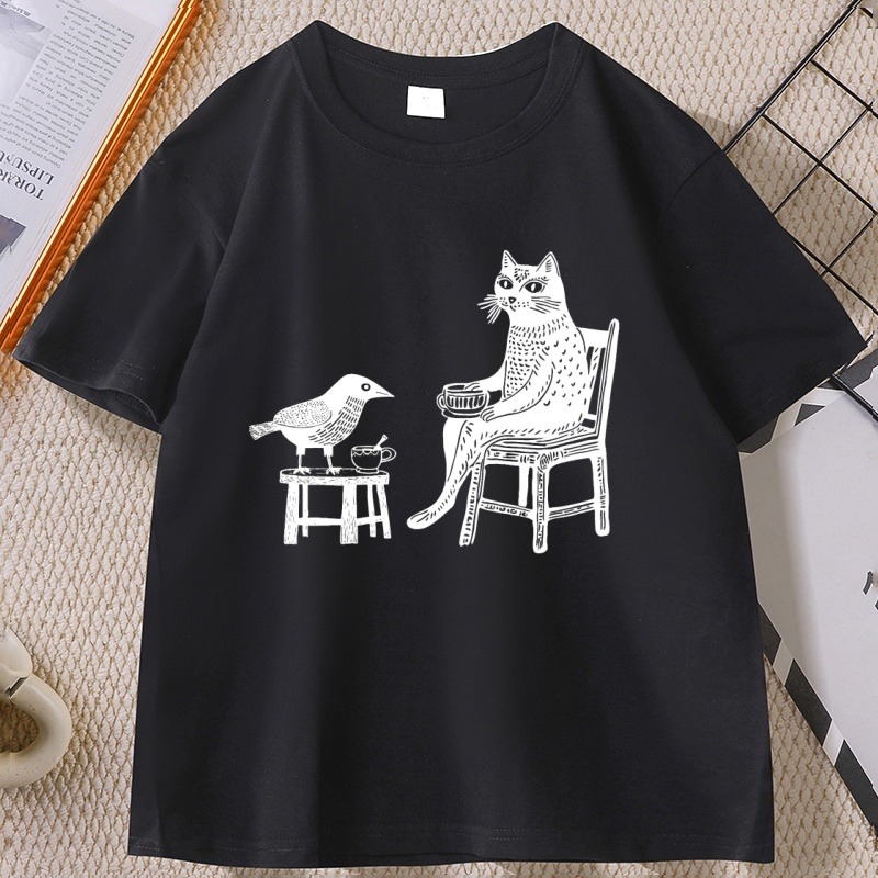 T-shirt grafica da donna con s - Draw Coffee And Tea recensione e prezzo