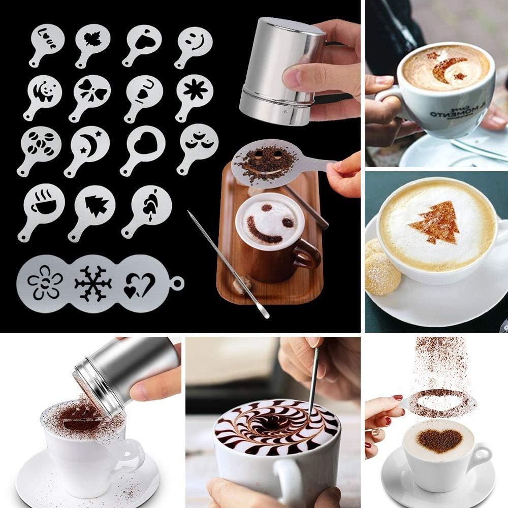 Set Montalatte Elettrico: Mont - Coffee Stencil Art recensione e prezzo