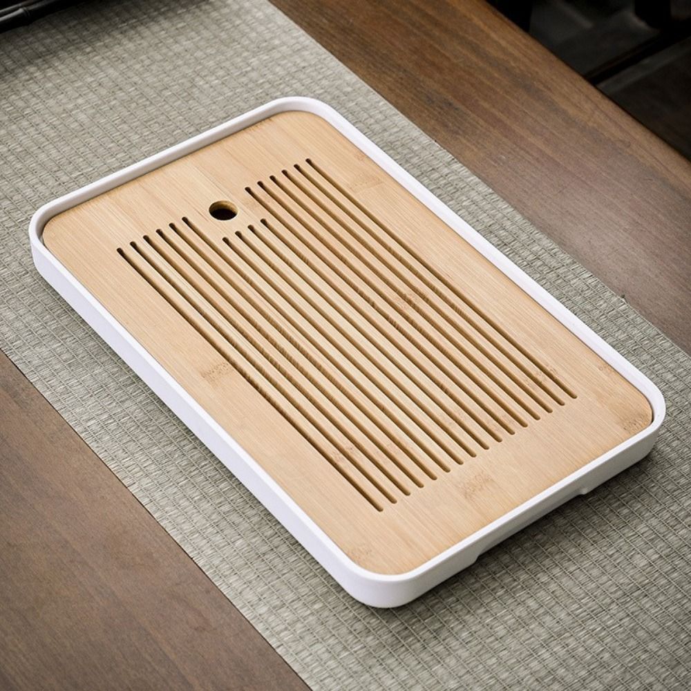 Vassoio da tè in bambù a doppi - Bamboo Tea Tray recensione e prezzo