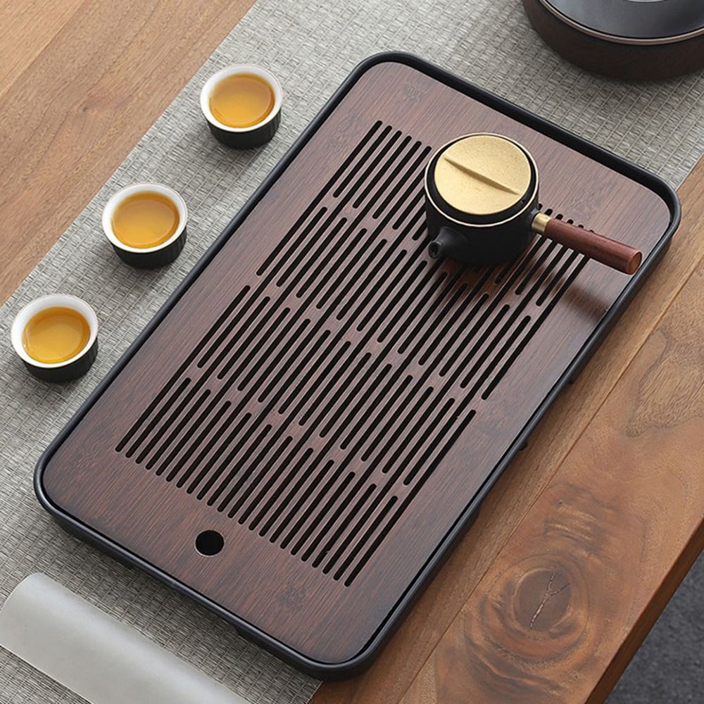 Vassoio da tè in bambù a doppi - Bamboo Tea Tray recensione e prezzo